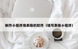 定州制作小程序填表格的软件（填写表格小程序）